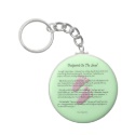 Keychain with the Footprints in the sand poem